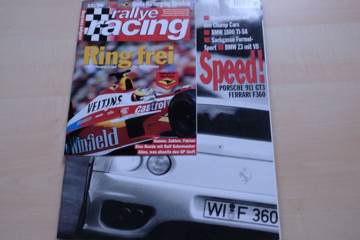 Deckblatt Rallye Racing (10/1999)